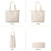 CORIOS Women Handbag Canvas Tote Bag Lightweight Shoulder Bag Casual