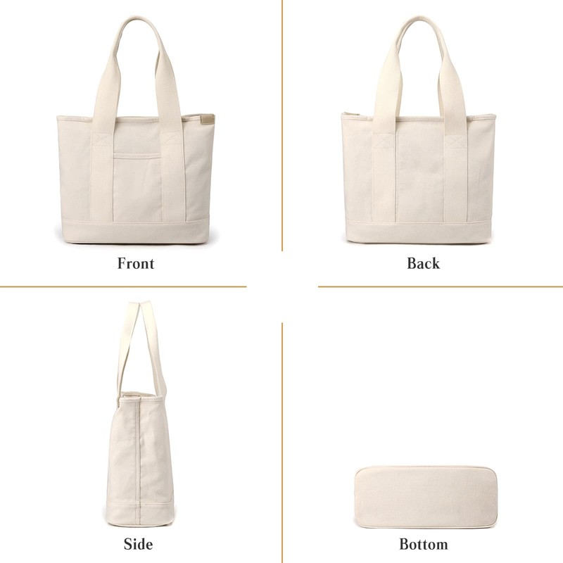 CORIOS Women Handbag Canvas Tote Bag Lightweight Shoulder Bag Casual