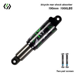 Chooee Mountain Bike Rear Shock absorber Rear Oil MTB Damper 120mm/125mm/150mm/165mm/185mm/190mm/200mm Bicycle Rear Damper 190mmx1000lbs
