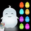 Glinrui Large Penguin Night Light for Babies Bedroom Light, Nursing