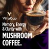 VitaCup Focus Mushroom Instant Coffee | For Memory & Clarity