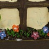 Relaxdays Fairy Door, 4-Piece Set, 2 Gnome Windows, 1 Gnome