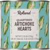 Roland Foods Quartered Artichoke Hearts, 5 Pound 8 Ounce Can,