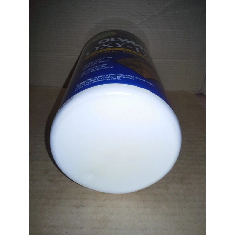 olympic 2.5 Pounds Oxy Deck Deck Cleaner -Siding-Wood Brightener. NOS