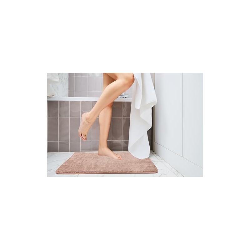 Linden Berg Bath Mat Apricot Beige 50 x 55 cm