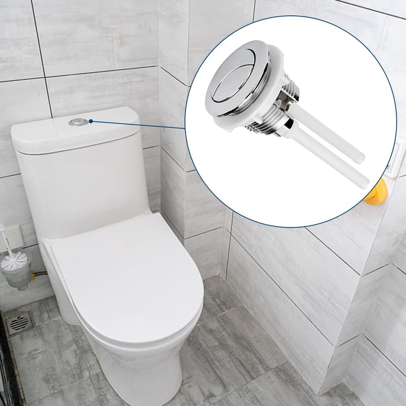 38mm Toilet Flush Button Replacement,Dual Flush Toilet Cistern Push Button,Toilet