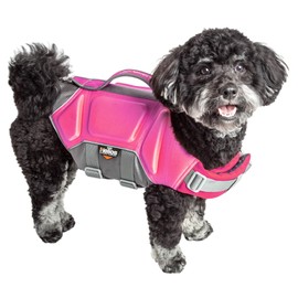 Dog Helios 'Tidal Guard' Multi-Point Strategically-Stitched Reflective Pet Dog Life Jacket Vest