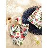 DII Outdoor Tabletop Collection, Garden Floral, Napkin Set, 6 Piece
