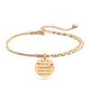 Melix Home Godmother Bracelets Godmother Bracelet Gifts from Godchild, Stainless