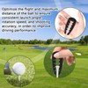 LALASTYLE Adjustable Golf Tee Height Tool, Golf Ball Tees Height