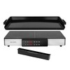 Kalorik Electric Griddle & Double Burner Cooktop MAXX Series 2-in-1