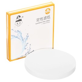 PATIKIL Pack of 100 18 cm Quality Filter Paper Circles Fast Speed Round Laboratory Filter Paper Chemical Industrial Oil Test Funnel Filter Paper