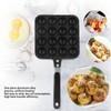 16 Holes Octopus Meatballs Pan Aluminum Alloy Takoyaki Baking Mold