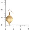 Hammered Bronze Marrakesh Drop Earrings