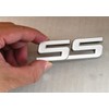 3pcs Metal SS Front Door SS Emblem Car Badge Sticker