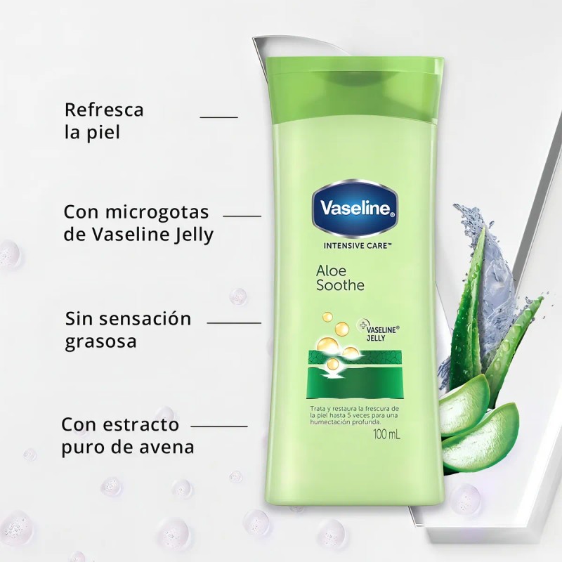 Vaseline Intensive Care Aloe Soothe Restores And Soothes