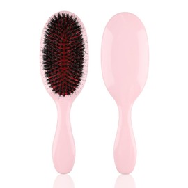 GlamorDove Nylon Teeth Boar Bristle Hair Extension Brush Cushion Hair Brush for Women Styling Smoothing Detangling