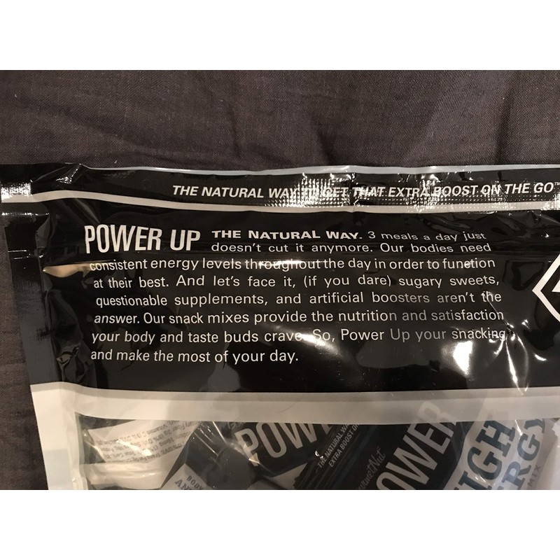 Power Up Trail Mix 100% Natural, Mega Omega Trail Mix,