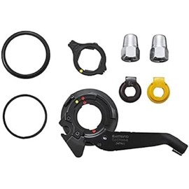 Shimano Nexus SM-C7000-5 Components for SG-C7000, CJ-C7000, non-turn washer and cap nut, 7R/7L, Schwarz