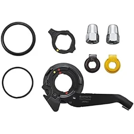 Shimano Nexus SM-C7000-5 Components for SG-C7000, CJ-C7000, non-turn washer and cap nut, 7R/7L, Schwarz