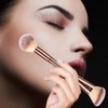 Foundation Make-up Makeup Brush, Double Head Makeup Brush for Mixing