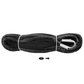 Winch Synthetic Rope 104232 90' long-3/8 Hook/Loop Ends fits VR EVO 8-S, VR EVO 10-S and VR EVO 12-S