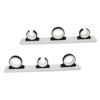 Fishing Rod Holder Aluminum Flexible Installation Universal Fit for Marine