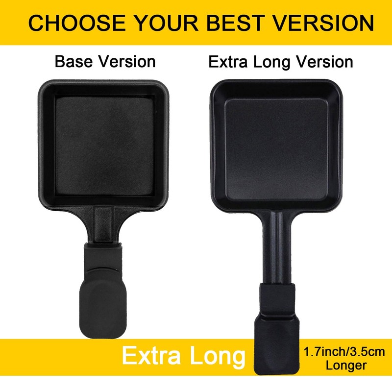 Kosmosta Non-Stick Coated Mini Grill Cheese Pan Melting Accessories for