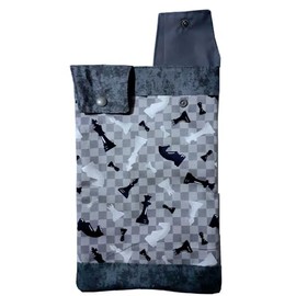 Chess Print.Catheter Leg Bag Holder. Cover.
