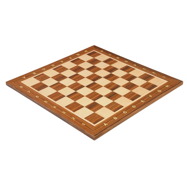 The House of Staunton Burmese Rosewood and Maple Wooden Tournament