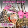 Mini Chainsaw 6-Inch Battery Powered - Pink Cordless Electric Handheld