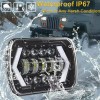 Unbranded For Toyota Pickup 1982-1995 Truck 4Runner 5x7" 7x6" LED