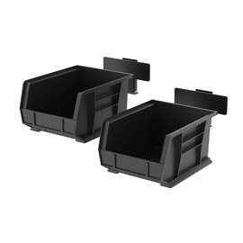 Lockdown Securewall Bin Hanger with Stabile Design, Perfect for Spare Parts and Small Tools for Organization, Gun Room, Storage