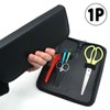 Hairdressing Scissors Multi-purpose Case Hairdressing Accessories Leather Scissor Case Black-WF3AEDD / 미용가위 다용도케이스 미용소품 가위가죽케이스 검정-WF3AEDD