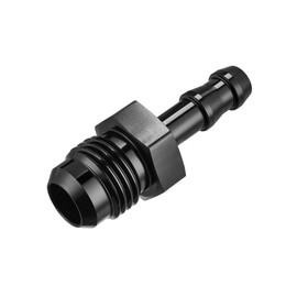 EVIL ENERGY 6AN Male to 1/4" Barb Push on Fitting Adapter Aluminum 2PCS