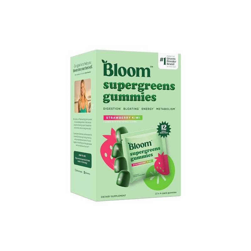 Bloom Super Greens Gummies
