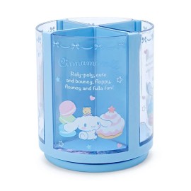 SANRIO Pink CADDY Melody Rotating Pen Stand Japanese Stationery Cosmetic Stand