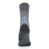 UYN Women's Socks, Mid Grey/Turquoise