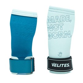 Velites I Quad Pro Hand Grips Size M I Professional Cross Training Gloves or Gymnastics I Suitable for Any Surface I Use with Magnesium I Design Without Holes I Includes Free Bands.