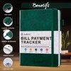 JUBTIC Bill Tracker Notebook, Bill Payment Tracker Monthly Organizer&Bill Book