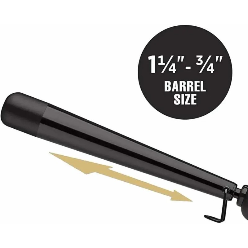 Hot Tools - Plancha Para Rizar Barril Cónico Invertido