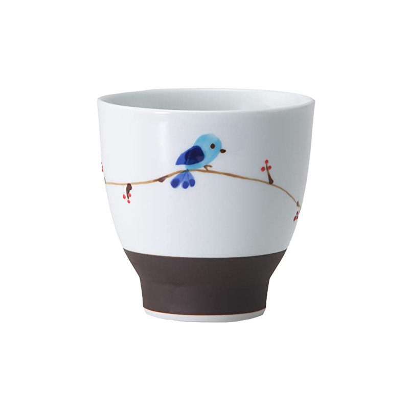 Saikai Pottery Hasami Ware 24344 Tea Cup, Diameter 3.1 inches