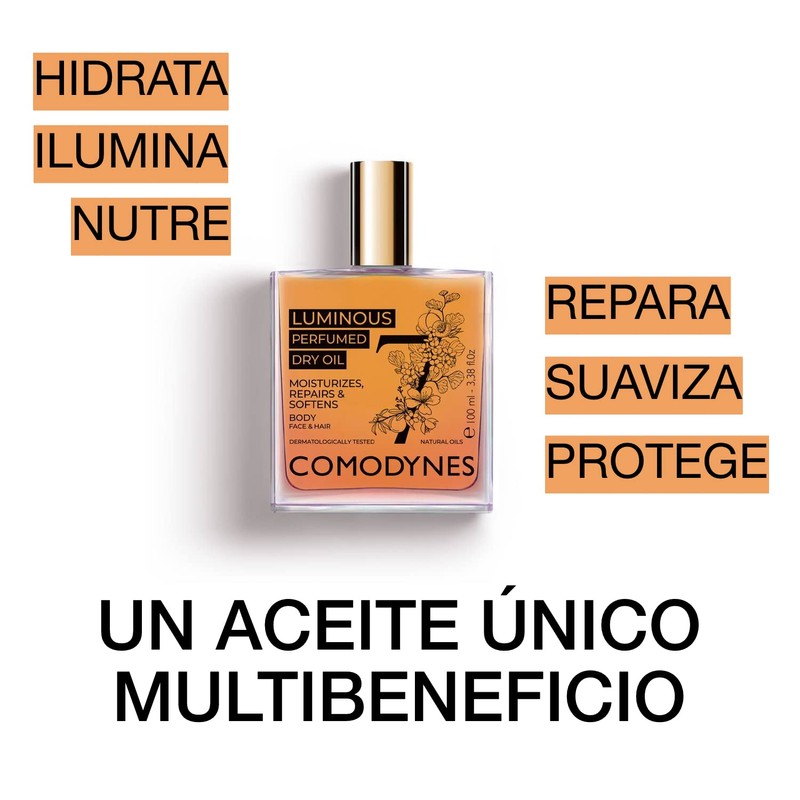 Comodynes Luminous Perfumed Dry Oil 100 ml