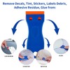 Plastic Razor Blade Scraper, 2 Pack Razor Scraper with 120