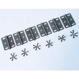 [ J&J Products, Inc ] DH-2.5x1-6W,Door Hinge forDoors & Cabinets, Steel,2.5” x 1”,(Pack of 6) (Antique Brass)