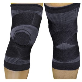 KY-BUSTER.COM Knee Supporter, Large Sizes Available, 4L, 3L, Reasonable Cross Knee Guard, 3XL (4L) 7.9 x 11.4 inches (20 x 29 cm), Left and Right Handle, 1 Pack, Instruction Manual Included