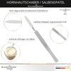 Schwertkrone Professional Callus Scraper, Gel Spatula, Cream Spatula, Ointment Spatula,