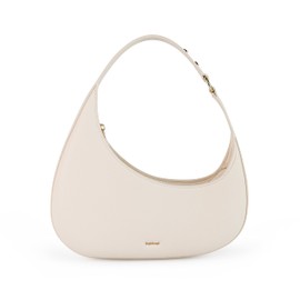 Fuiriver Women's Small Shoulder Bag Going Out Purse Mini Handbag, White