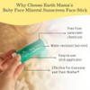 Earth Mama Baby Face Mineral Sunscreen Stick & Lotion Set,