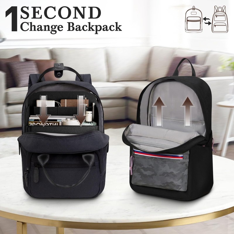 SHINGONE Felt Bag Organiser Backpack for Men and Women, Backpack